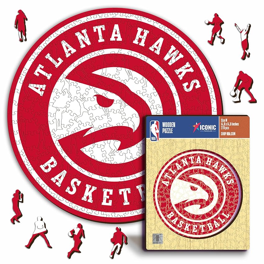 Iconic Puzzles - Atlanta Hawks