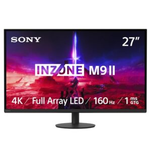Sony INZONE M9II 27" 4K Ultra HD PC Gaming Monitor: 2160p Resolution