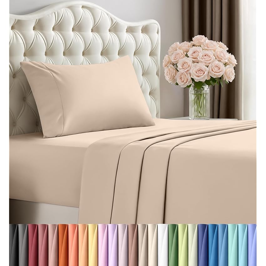 Utopia Bedding Lenzuola per letto matrimoniale XL