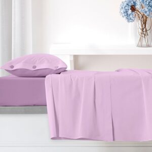 Ruggeri - Completo Letto - 100% Cotone di Alta Qualità Morbido e Traspirante | 1 Federe