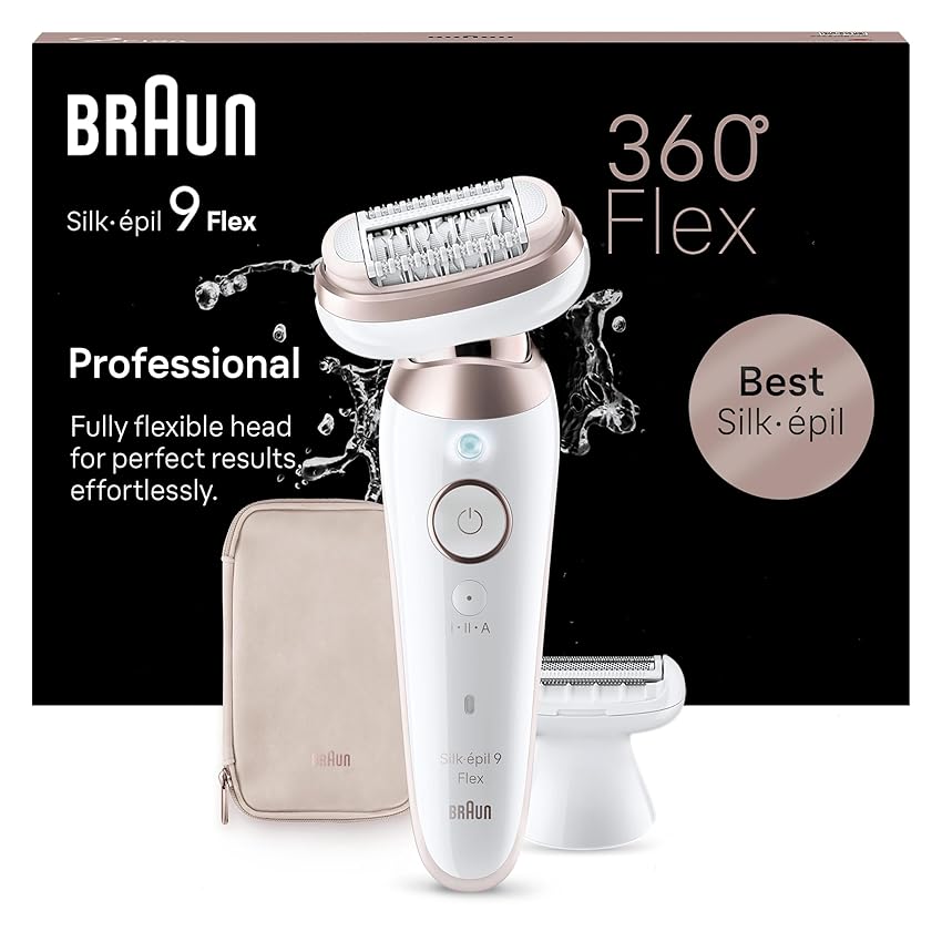 Braun Silk Epil 9 Flex Epilatore Elettrico Donna
