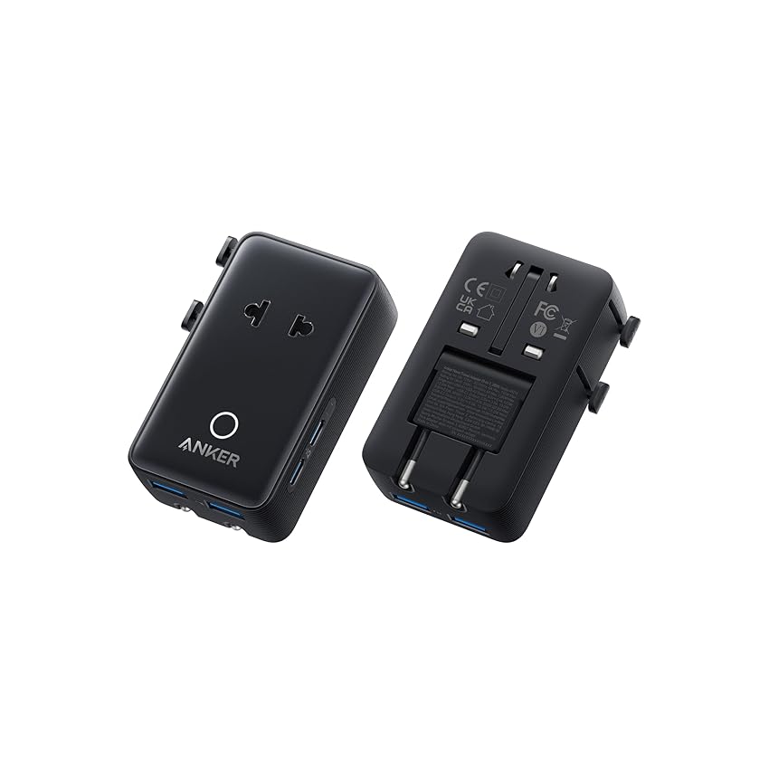 Anker Nano Adattatore Universale da Viaggio di Potenza USB a 5 Porte con 1 AC