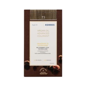 KORRES ARGAN OIL Colorant - tintura per capelli senza ammoniaca all'olio di argan biologico