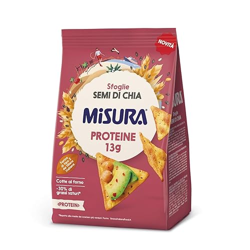 Misura Protein Sfoglie con Semi di Chia - Cotte al Forno