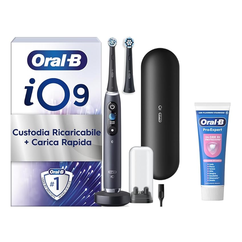 Oral-B Spazzolino Elettrico Ricaricabile iO 9N Nero