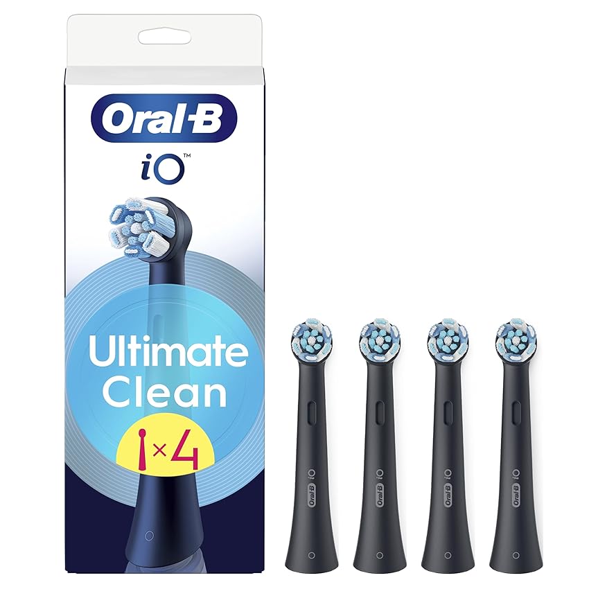 Oral-B Testine di Ricambio iO Series Ultimate Clean Nere