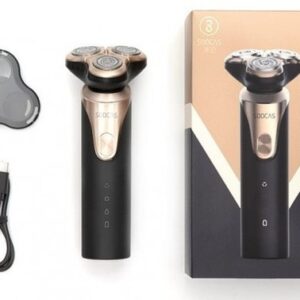 Soocas S3 Rasoio Elettrico Ricaricabile Impermeabile Testine rotanti 3D