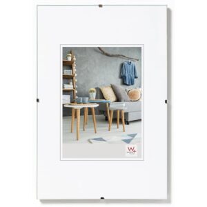 walther design portafoto in vetro antiriflesso 40 x 50 cm portafoto senza cornice RB050A