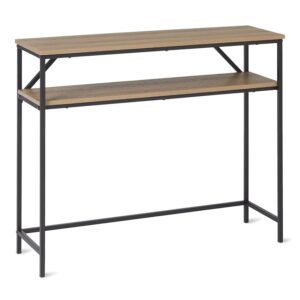 Amazon Basics - Consolle Rettangolare con Ripiano Portaoggetti