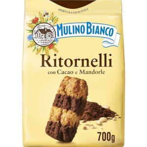 Mulino Bianco Biscotti Frollini Ritornelli con Cacao e Mandorle