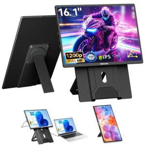 Blackview Monitor Portatile Ultra-Sottile 16 Pollici FHD 1200P