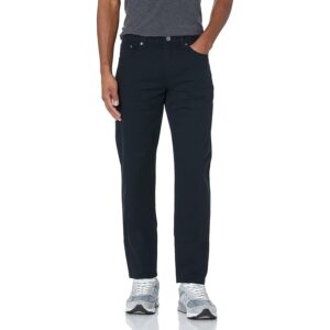 Amazon Essentials Pantaloni in Twill Elasticizzati con 5 Tasche con Taglio Dritto Uomo