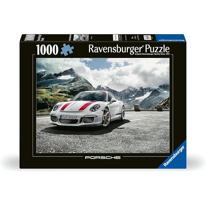 Ravensburger - Puzzle 1000 Pezzi Porsche 911 | Puzzle Auto Sportive Con Una Misura Ravensburger - Puzzle 1000 Pezzi Porsche 911 | Puzzle Auto Sportive Con Una Misura
