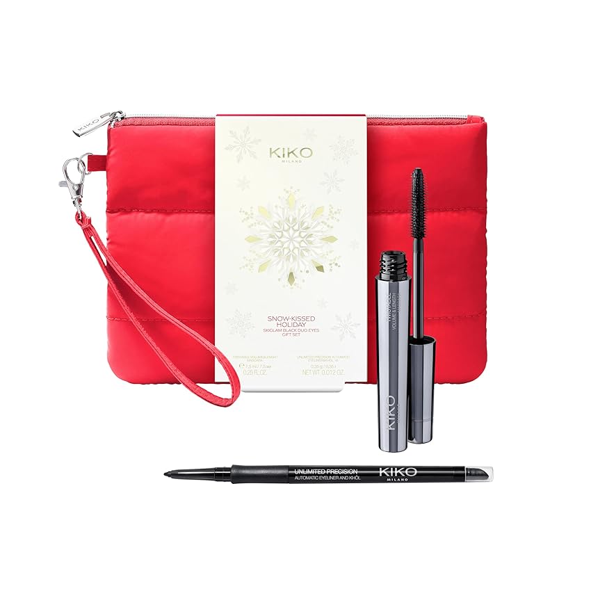 KIKO Milano Snow-Kissed Holiday Skiglam Black Duo Eyes Gift Set KIKO Milano Snow-Kissed Holiday Skiglam Black Duo Eyes Gift Set