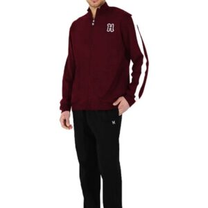 tuta UOMO caldo cotone pigiama felpato comodo HOMEGA sport invernale 14 colori