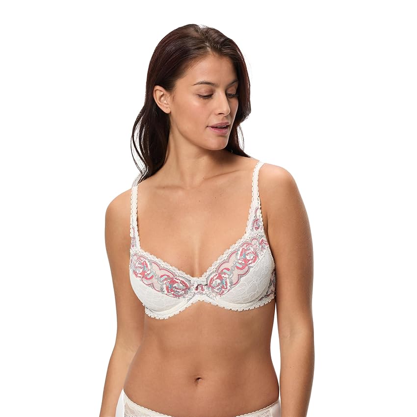 Playtex Reggiseno con Ferretto Flowery Lace Recycled Donna x1