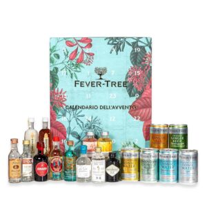 Fever-Tree Calendario dell' Avvento - 24 caselle contenenti 12 lattine da 150 ml di Fever