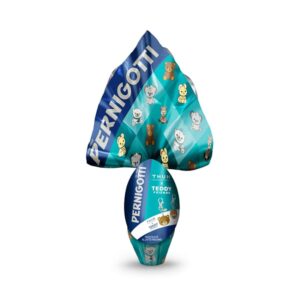 Pernigotti Uovo di Pasqua 2026 Thun x Teddy Friends al Cioccolato al Latte Finissimo