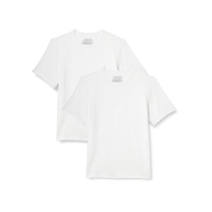 Amazon Essentials Maglietta Intima in Modal Super Morbido a Manica Corta Uomo