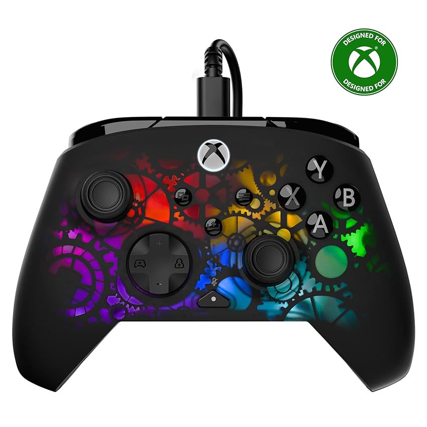 Turtle Beach Afterglow Ignite Controller da gaming RGB con cavo – Con licenza per Xbox Series X e S