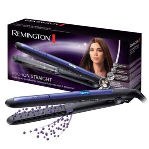 Remington: Piastra per capelli - Tecnologia a Triplo Ione: meno effetto crespo e carica statica