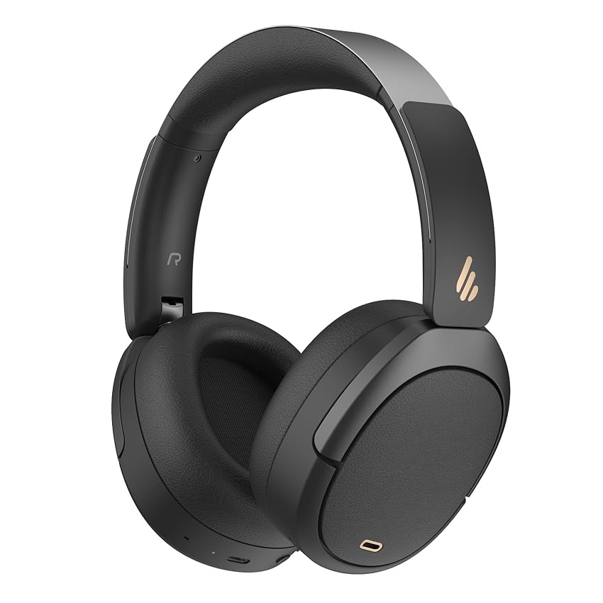 Edifier W80 Cuffie Over-Ear con Cancellazione Attiva del Rumore a