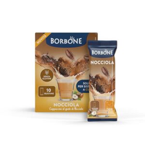 Caffè Borbone Nocciola Stick - 80 stick (8 astucci da 10)