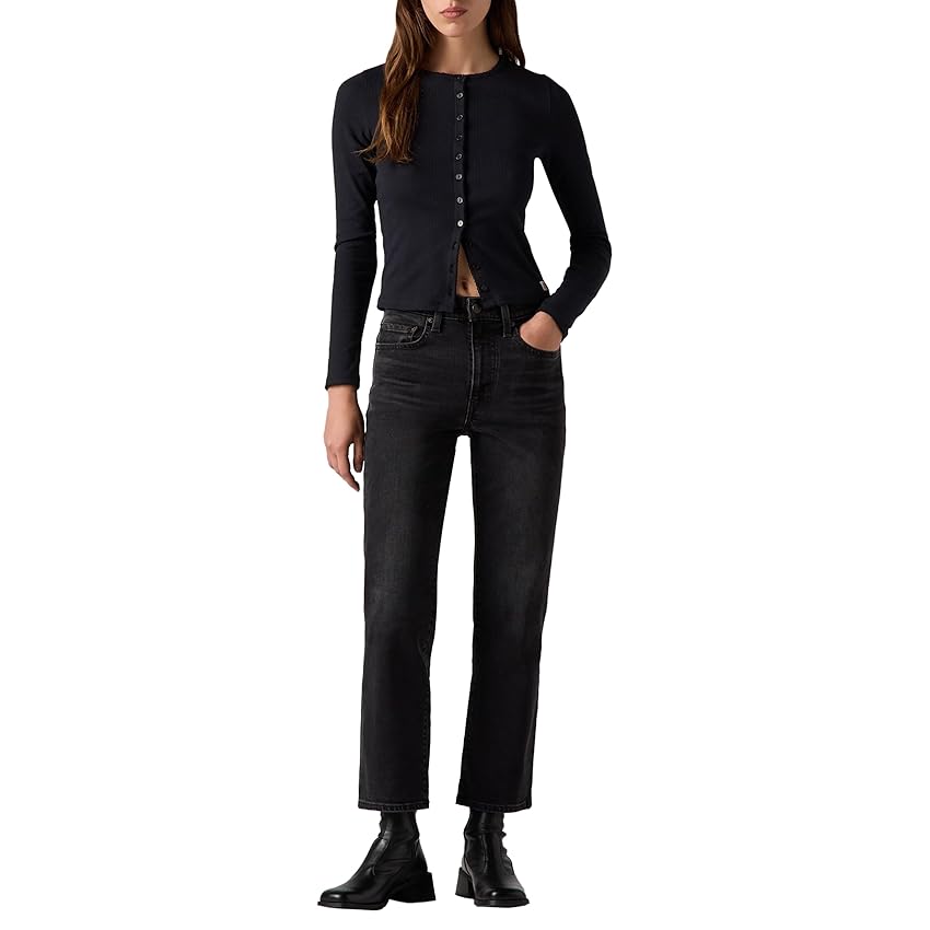 Levi's Jeans da Donna 725 Authentic Kick Bootcut alla Caviglia