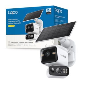 Tapo C645D KIT Telecamera Wifi Esterno con Pannello Solare