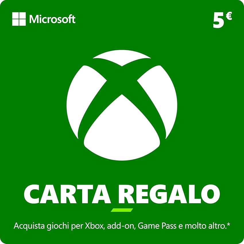 Xbox - Carta Regalo Digitale - 5 EUR