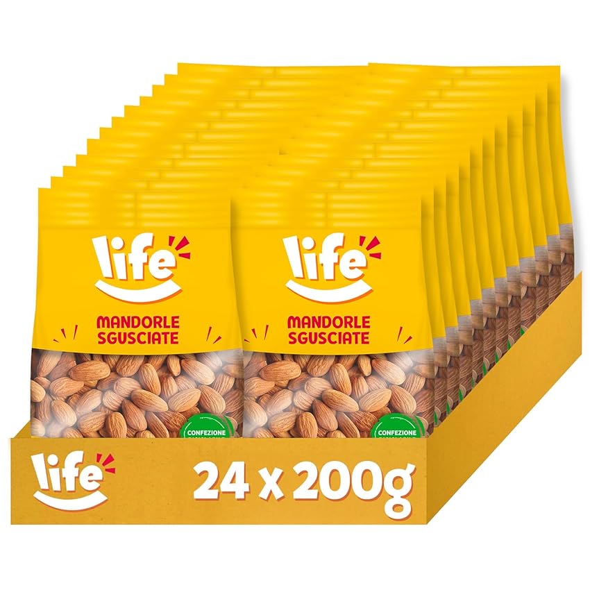 LIFE Mandorle Sgusciate - Frutta Secca LIFE Mandorle Sgusciate - Frutta Secca