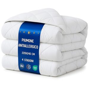 Amazinggirl Piumino letto matrimoniale o singolo 240x220 cm - trapunta tutte le stagioni