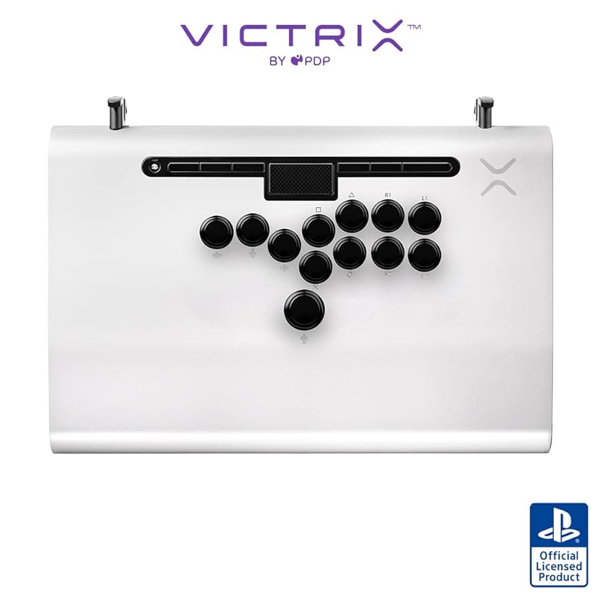 PDP VICTRIX PS5 PRO FS-12 FIGHTSTICK – bianco per SONY PLAYSTATION PS5