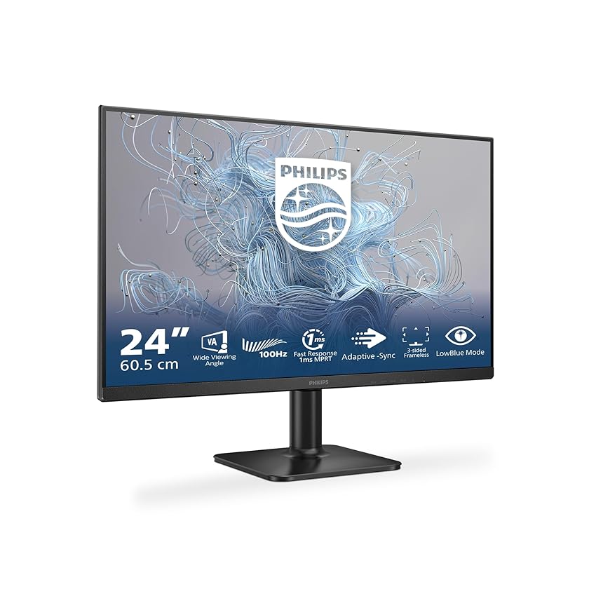 Philips Monitor per PC 24E2N1100LB - 24 FHD - VA - 1 ms - 100 Hz Philips Monitor per PC 24E2N1100LB - 24 FHD - VA - 1 ms - 100 Hz