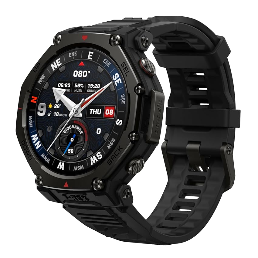 Amazfit T-Rex 3 Pro Smartwatch Outdoor 48mm Display AMOLED in Zaffiro Amazfit T-Rex 3 Pro Smartwatch Outdoor 48mm Display AMOLED in Zaffiro