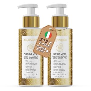 Siero e Crema Viso con Bava di Lumaca 98% (2x100 ML