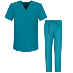 MISEMIYA - Pigiama Sanitario Set Uniformi Sanitari Unisex - Uniformi Medici 6801