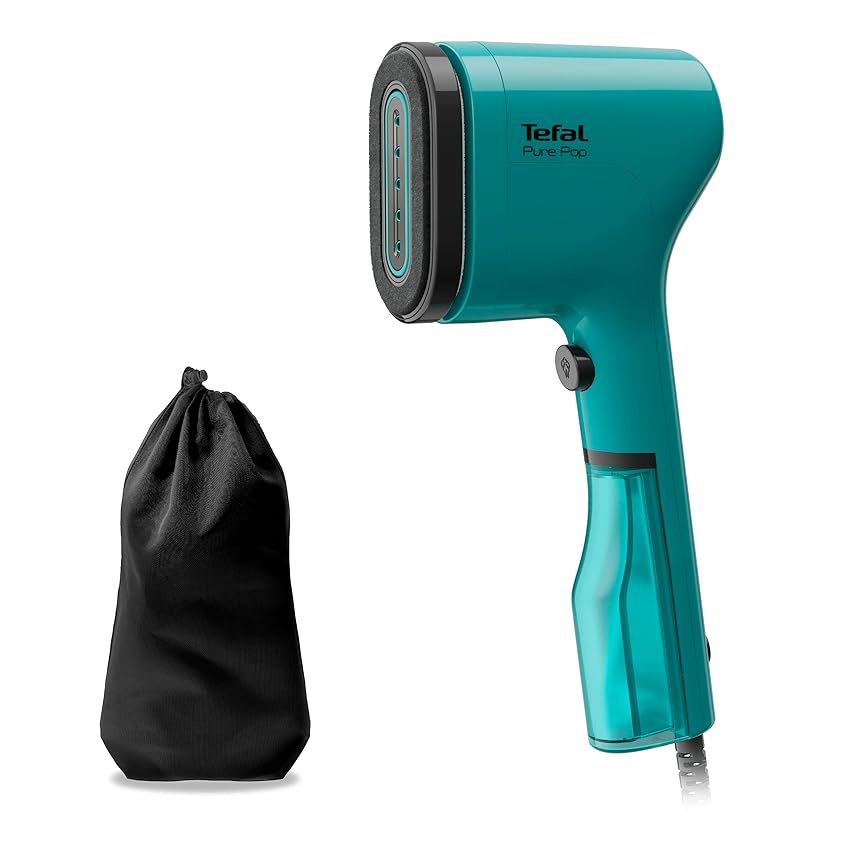 Tefal DT2024 Pure Pop Spazzola a vapore | 1300 W | Serbatoio acqua da 70 ml | Rimuove fino al 99