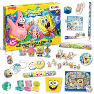 Calendario dell'avvento SPONGEBOB di CRAZE - Calendario dell'avvento per bambini e