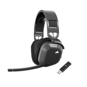 Corsair HS80 MAX Cuffie da Gioco Multipiattaforma Senza Fili con Bluetooth