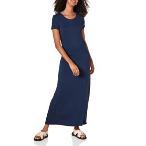 Amazon Essentials Maxi abito da donna a maniche corte