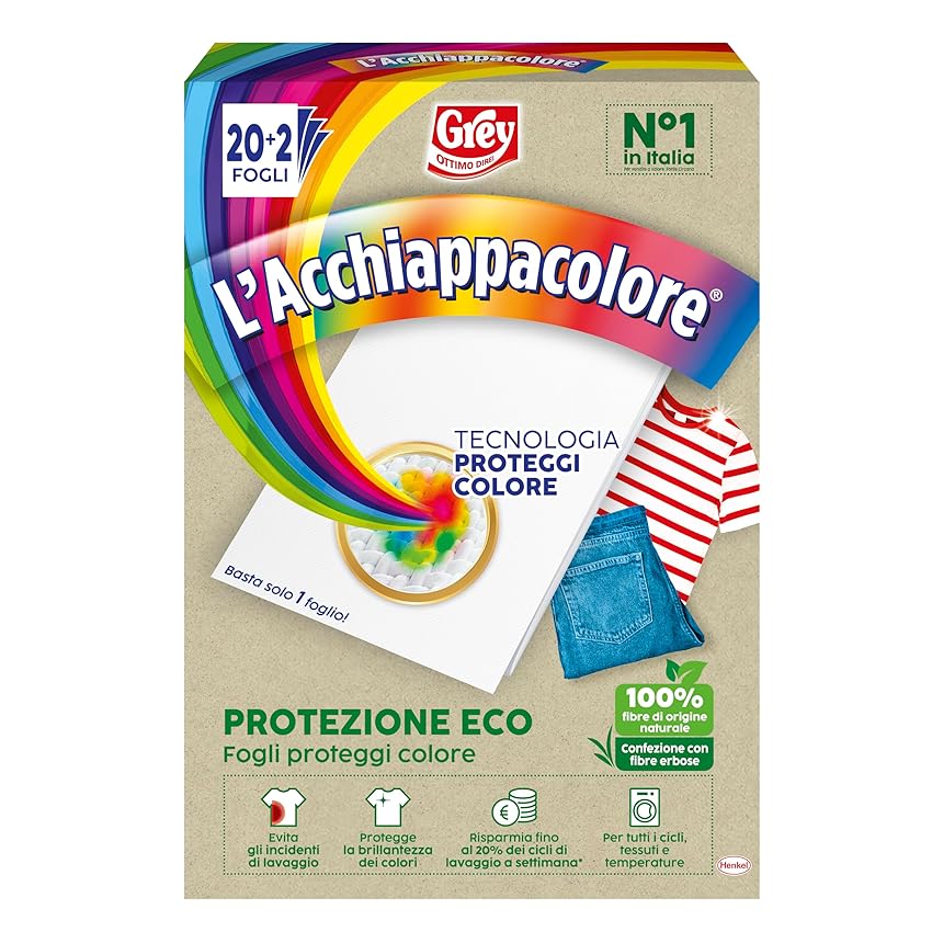 Grey L'Acchiappacolore Protezione ECO Grey L'Acchiappacolore Protezione ECO