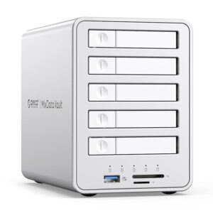 ORICO All-flash Docking Station per Hard Disk 5-Bay RAID Custodia per Disco Rigido