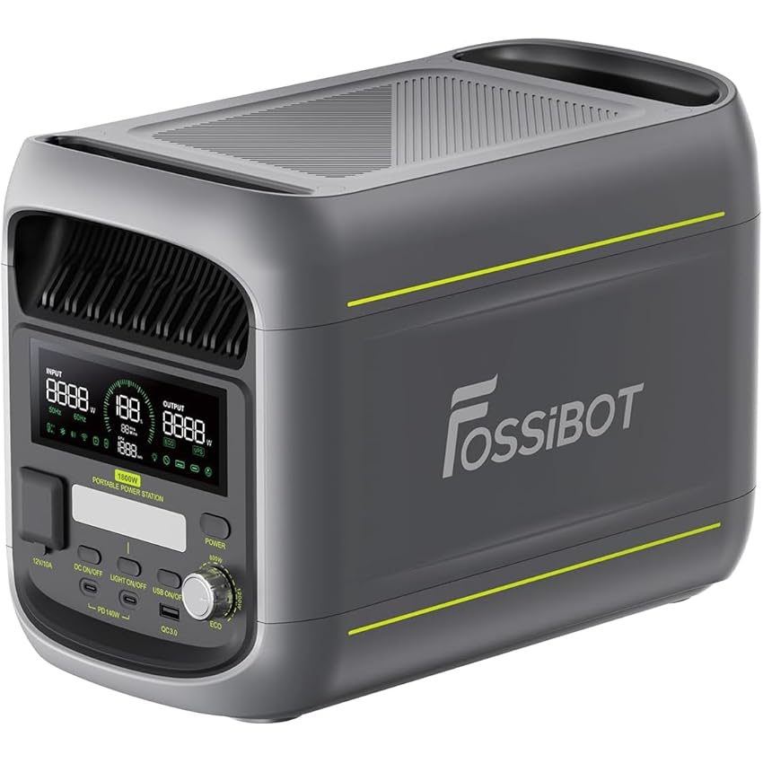 FOSSiBOT F1800 Centrale Elettrica Portatile 1800W FOSSiBOT F1800 Centrale Elettrica Portatile 1800W