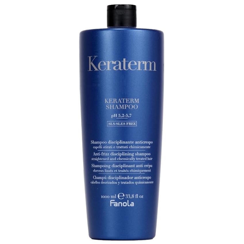 Shampoo Fanola KERATERM Cheratina 1000mL 1L - Disciplina anti