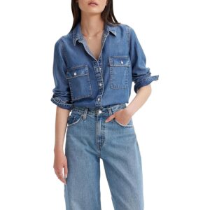 Levi's Doreen Utility Magliette in Tessuto