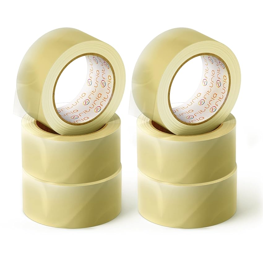 OFITURIA Nastro adesivo per imballaggio trasparente per imballaggio di scatole di OFITURIA Nastro adesivo per imballaggio trasparente per imballaggio di scatole di