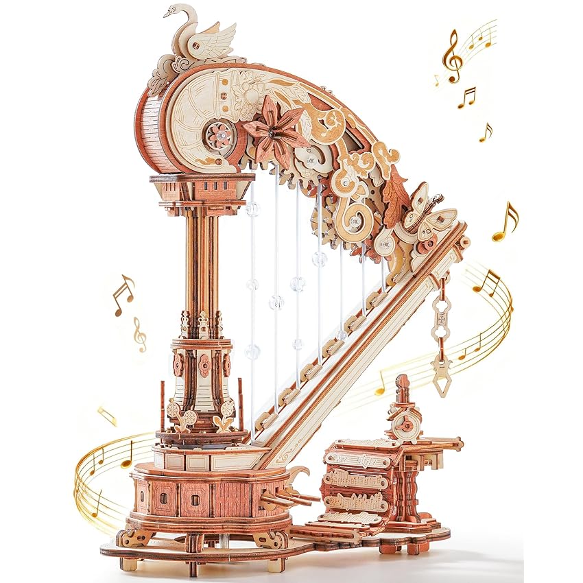 ROKR Arpa magica puzzle 3D in legno ROKR Arpa magica puzzle 3D in legno