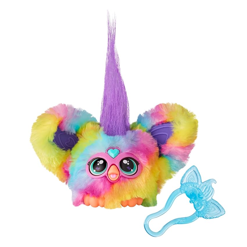 Furby Hasbro Furblets Ray-Vee Peluche Elettronico Collezionabile Color Arcobaleno