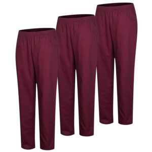 MISEMIYA - Confezione 3 Pz - Pantaloni Sanitari Unisex - Divise MEDICHE Divise SANITARIE